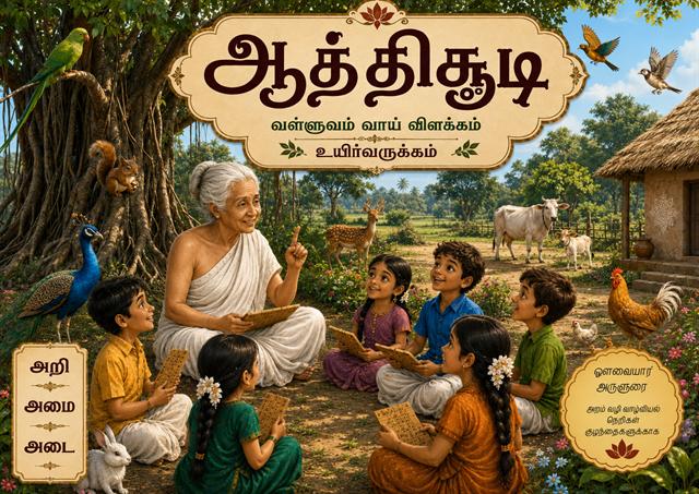 ஆத்திசூடி வள்ளுவம் வாய் விளக்கம் உயிர் வருக்கம் அட்டைப்படம்